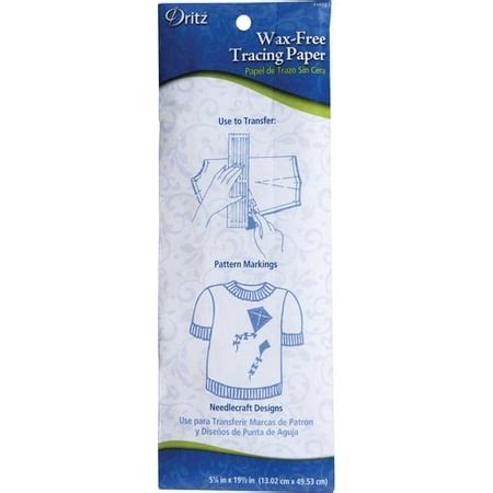 Embroidery Tracing Paper Water-Soluble Easy Fast Creating Trace
