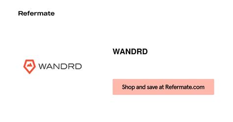 Wandrd coupons  25% OFF Get 25% discount at Wandrd 