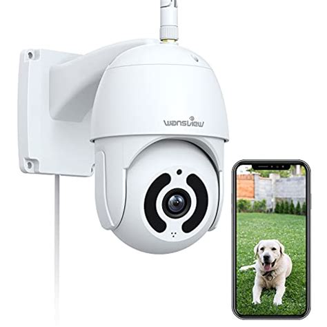 Wansview Q5 Wireless Security Camera, IP Camera 2K, 1 Count, White