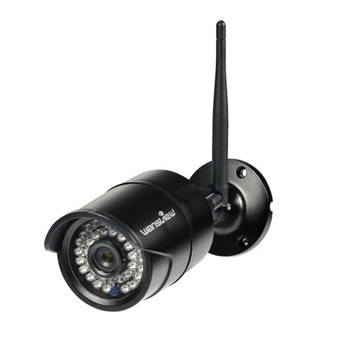  Outdoor Security Camera, Wansview 1080P WiFi Home Surveillance  Waterproof Camera with Night Vision, Motion Detection, Remote Access,  Compatible with Alexa-W4-Black… : Electronics