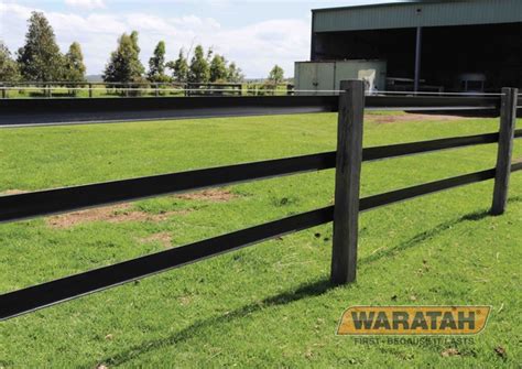 Waratah fencing price list Waratah Flex Rail Standard Rail Bracket – Black