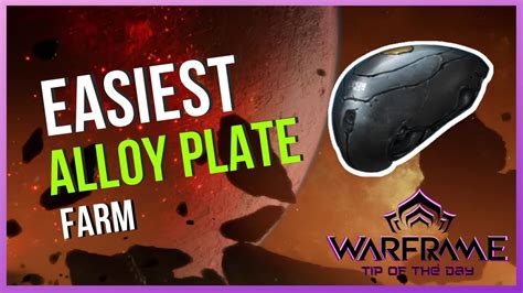 Warframe best place to farm alloy plates With a 35% increased resource drop rate, Gabii considered by most the best place to farm Alloy Plate