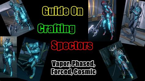 Warframe change specter loadout you have to craft new specter to change loadout and wait for it to get done