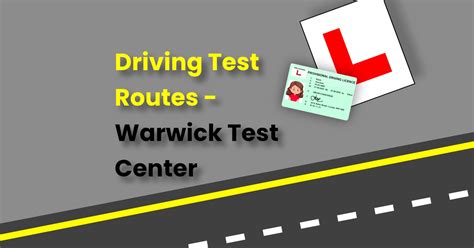 Warwick driving test routes 60%