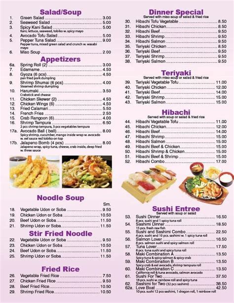 Wasabi at citywalk menu  View the menu, check prices, find on the map, see photos and ratings