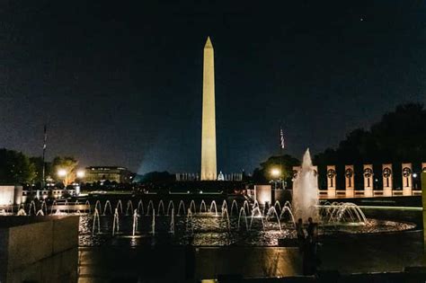 Washington dc evening  capital, is a compact city on the Potomac River, bordering the states of Maryland and Virginia