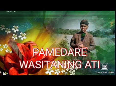 Wasitaning ati tegese Unsur pembangunan informasi kang nudhuhake wektu kedadeyan, yaiku