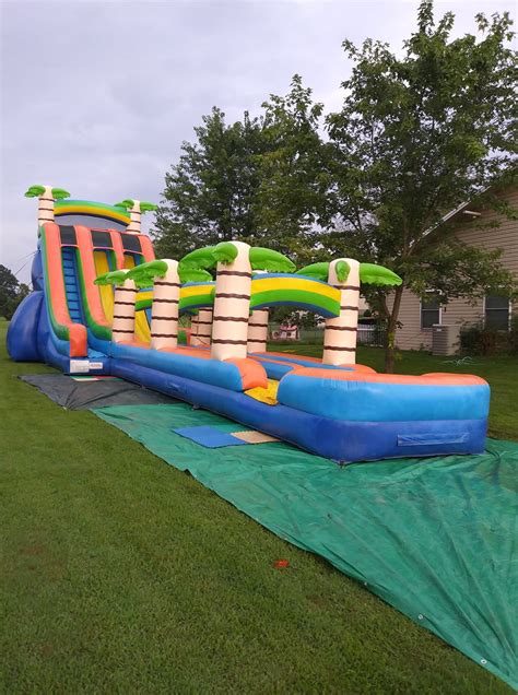 Water slide rentals near harrisburg Bounce It Out Events has Jacksonville Florida's largest selection of inflatable water slides