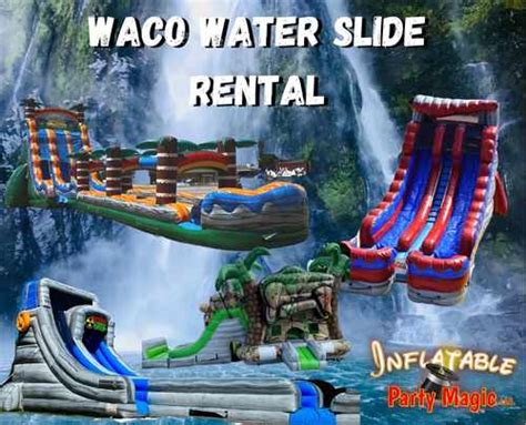 Water slide rentals waco tx  713-885-4152