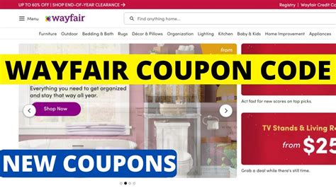 Wayfair discount code nhs The website offers a wide selection of coupons, promo codes, and discount deals that are updated regularly, just visit the website to find the perfect one for you