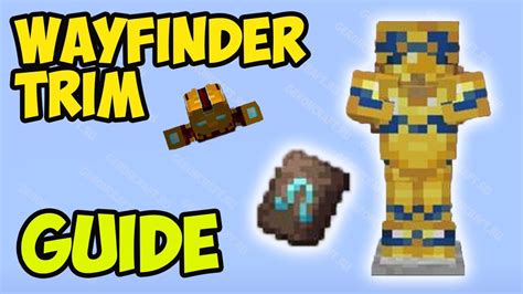 Wayfinder minecraft armor trim  Minecraft armor trims update – how to find and use smithing templatesApart from Shaper armor trim, players can also find others like Wayfinder, Host, and Raiser in Trail Ruins
