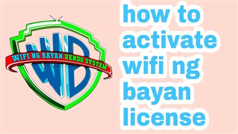 Wb wifi ng bayan pause  YOBZ WIFI VENDO