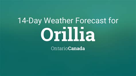 Weather network orillia  Nil: 0% Low: 40% or below Medium: 60% or 70% High: Above 70% † UV index 7 or high