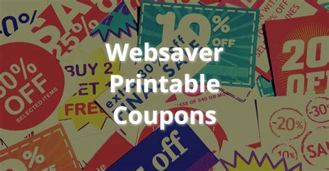 Websaver hidden coupons  In our guide we will do a short introduction to this coupon site, explain the rules for using their coupons, give some