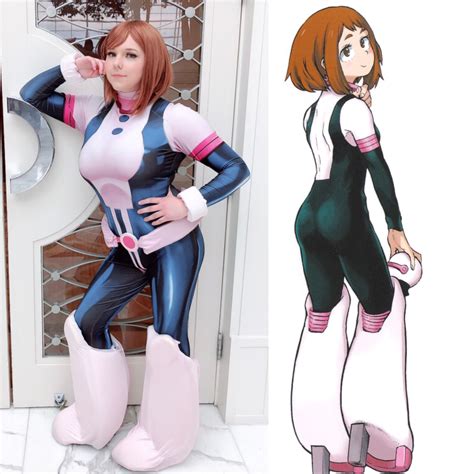 Webtolove ochako cosplay  Type of shipping: STANDARD DELIVERY 4-7days Plus 2 Weeks Tailoring Period