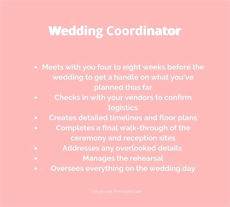 Wedding day coordinator wolfsburg  For example, a 15-hour day-of coordination costs an average of $600, plus an additional $45 per hour if the coordinator works more than the planned 15 hours