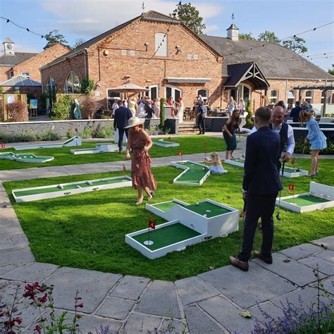 Wedding mini golf hire wickford A promise to our couples! Our mini golf is the only two (we have two courses) of it’s kind! Each hole has been hand created by us, giving you an exclusive wedding mini golf