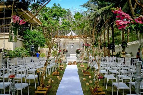 Wedding venues in tagaytay  The downside though in Tagaytay is the absence of the sea but Villa Nonita has a pool and picturesque view of Taal