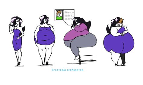 Weight gain games deviantart collection  fat, female, stuffing, weight-gain