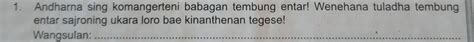 Wenehana tuladha artikel eksplanatif sak paragraf wae KOMPAS