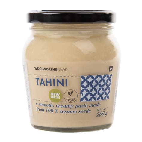 What aisle is tahini in woolworths  No additives
