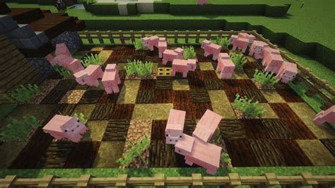 What attracts pigs in minecraft Push the Piglin through the Nether Portal