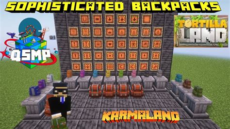 What backpack mod does qsmp use  Run the Forge Java file