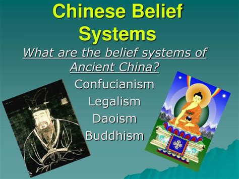 What non chinese belief system weegy  -contains a proper adjective