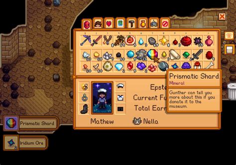 What should i do with my first prismatic shard What should I do with my second prismatic shard? hiii fellow Stardew players