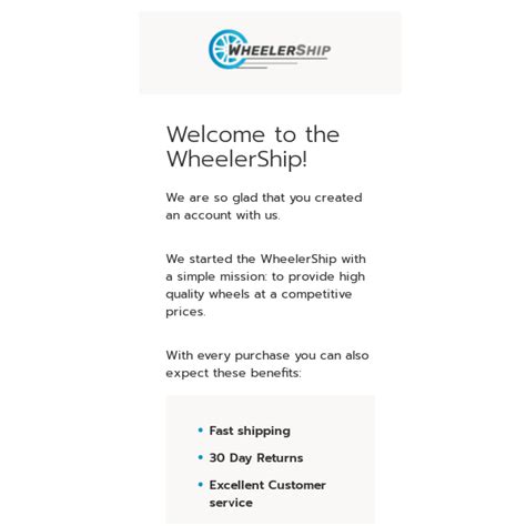 Wheelership coupon The WheelerShip has a huge selection of automotive wheels for your car, truck, or SUV