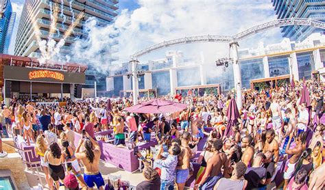 When does marquee dayclub open  Tuesday: Not a great day for any pool party