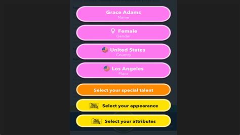 Where is california in bitlife Features