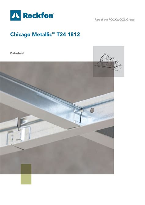 Where to buy chicago metallic ceiling grid  2 • Metal contains no organic compounds to support mold and microbial growth