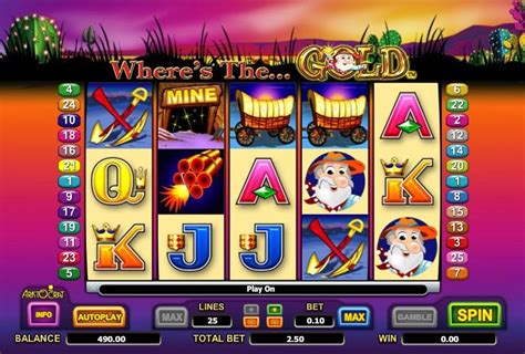 Wheres the gold pokie machine A $16,771