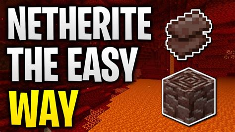 Which level to find netherite Today I show you lovely people how to get Ancient Debris in Minecraft 1