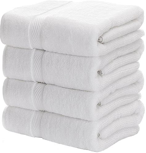 Utopia Towels 8-Piece Luxury Towel Set, 2 Bath Towels, 2 Hand Towels, and 4 Wash Cloths, 600 GSM 100% Ring Spun Cotton Highly AB
