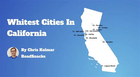 Whitest city in california  Read on below to see where your hometown ranked and why