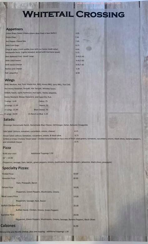 Whitetail crossing menu  This property was listed by Crystal McGrath from our Highway 94 @ Mid Rivers Office