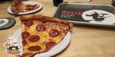 Wicked good pizza menu  in the heart of Fayetteville