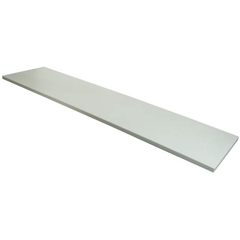 Wickes melamine white shelf  L