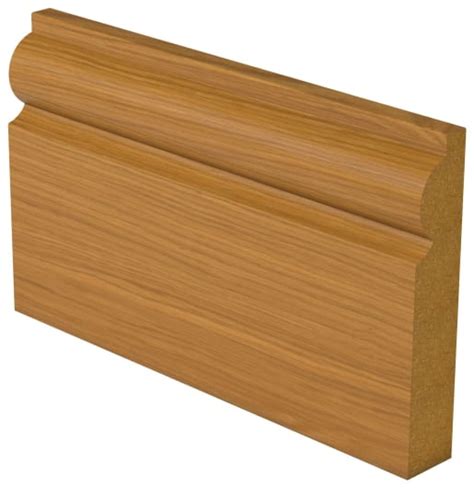 Wickes skirting board paint  Wickes Torus / Ogee Natural Pine Skirting - 19 x 144 x 4200mm