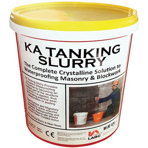 Wickes tanking slurry  The tanking slurry is usually applied in two coats or more, according to the consistency of the mix and the wall’s state