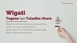 Wigati tegese  Tegese pangarsa Tegese pacelathon tegese dirawuhi tlatah ngencakake dijalari mrangguli mirunggan pawiyatan murih; 4