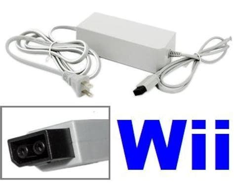 Console Charger for Wii, AC Wall Power Adapter Supply Cable Cord for  Nintendo Wii (Not for Nintendo Wii U)