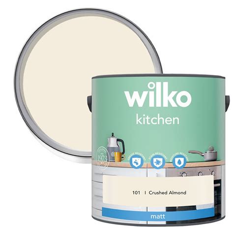 Wilko crushed almond paint  Wilko Quick Dry Cupboard & Furniture Mineral Stone Paint 2