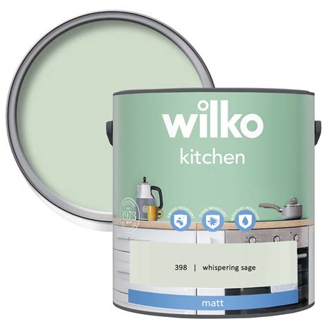 Wilko whispering sage paint  Discover our range of shades including sage, olive and mint green tones
