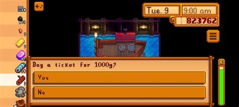 Willy's boat stardew  (Multiplayer isn't supported on mobile)