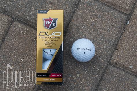 Wilson duo urethane review  Wilson also said the Staff DUO Soft+ is the lowest-spinning two-piece ball on the market