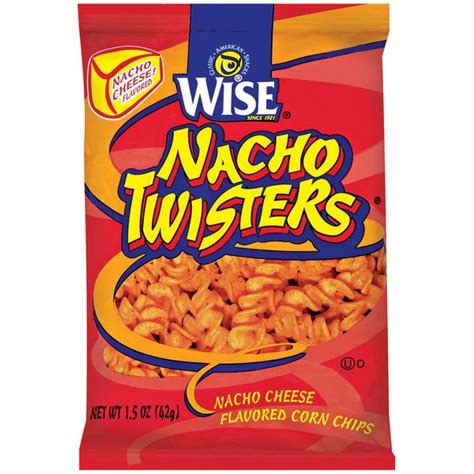 Wise nacho twisters  Whether you crave a juicy burger, a hearty burrito, or a breakfast treat, you will find something to satisfy your appetite