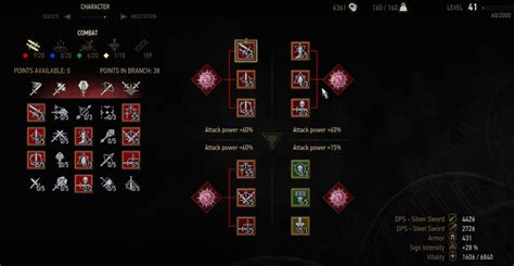 Witcher 3 fast attack build  Rend 1/5